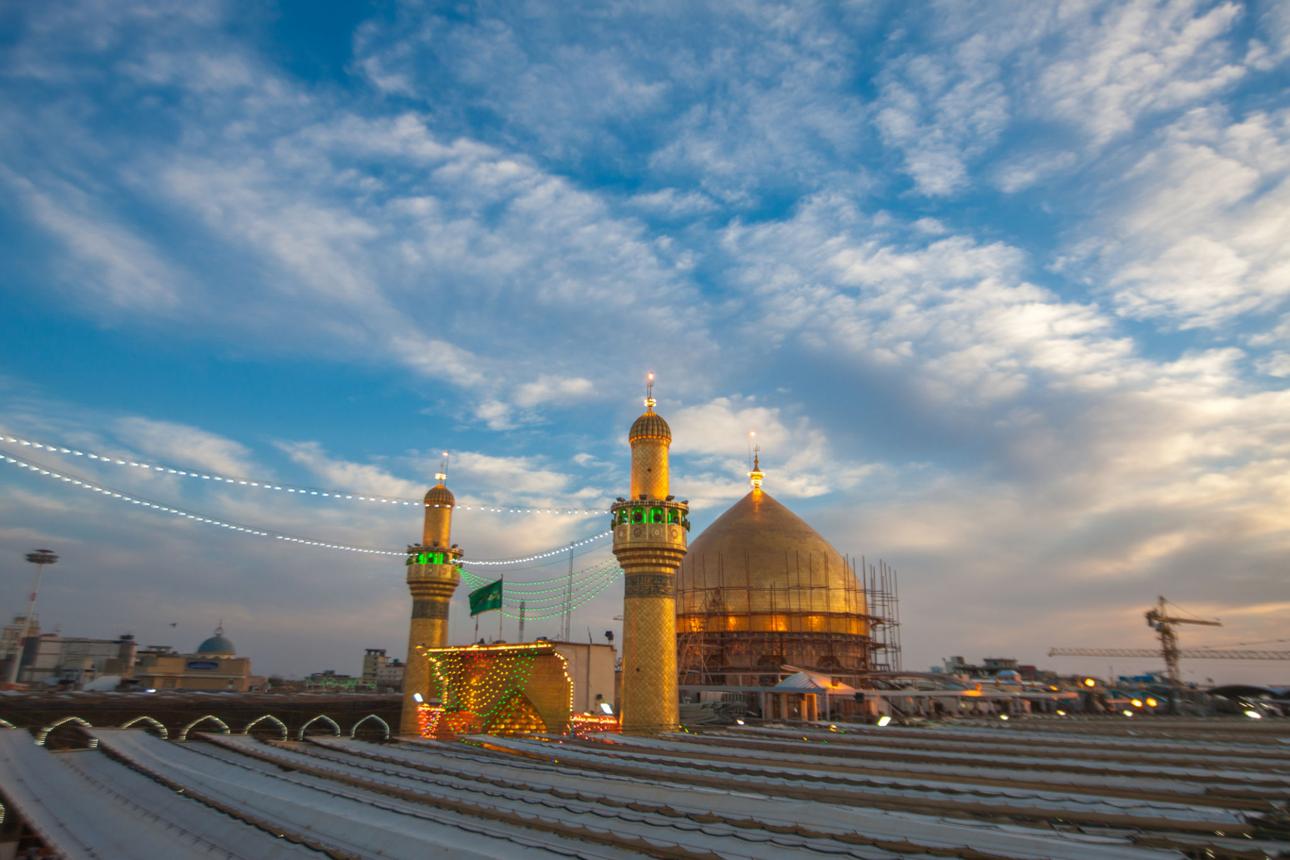 Interior of Imam Ali shrine