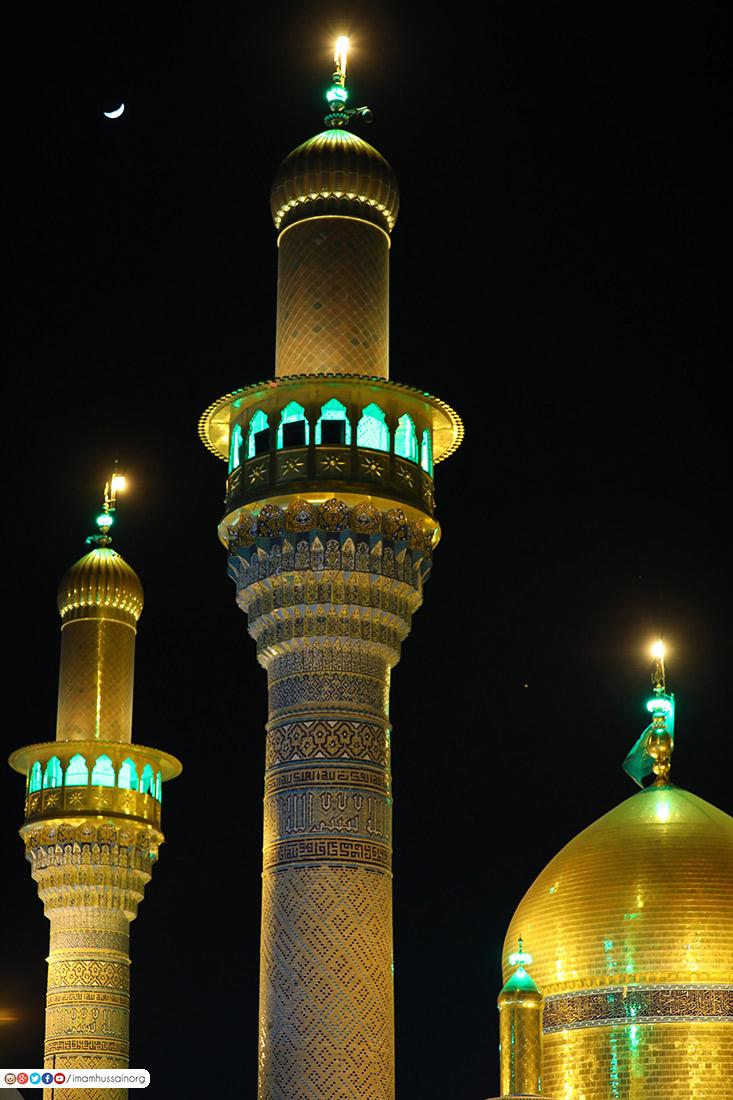 Pilgrims at Al-Kadhimiya