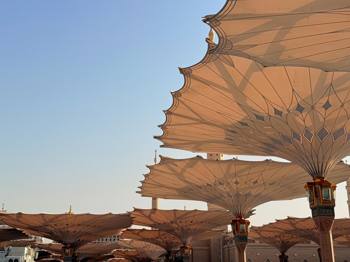 The Green Dome of the Prophet's mosque