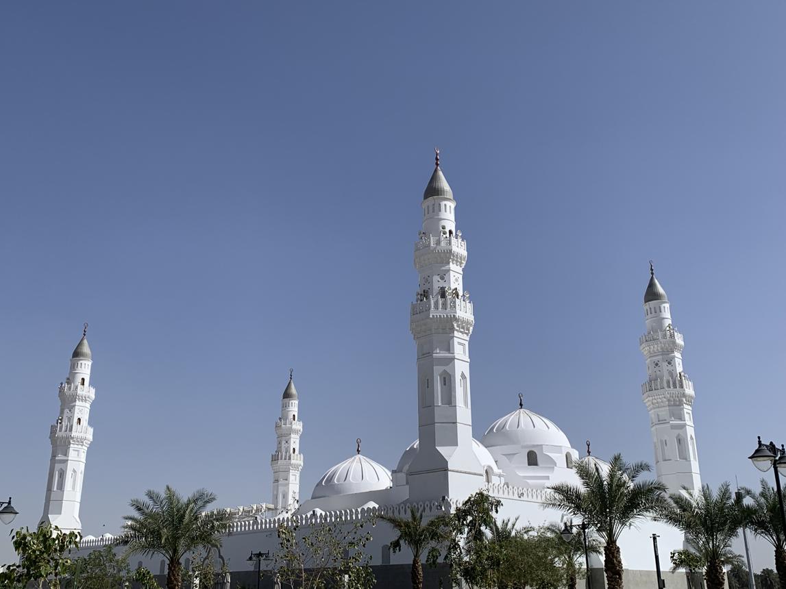 Masjid Quba exterior view