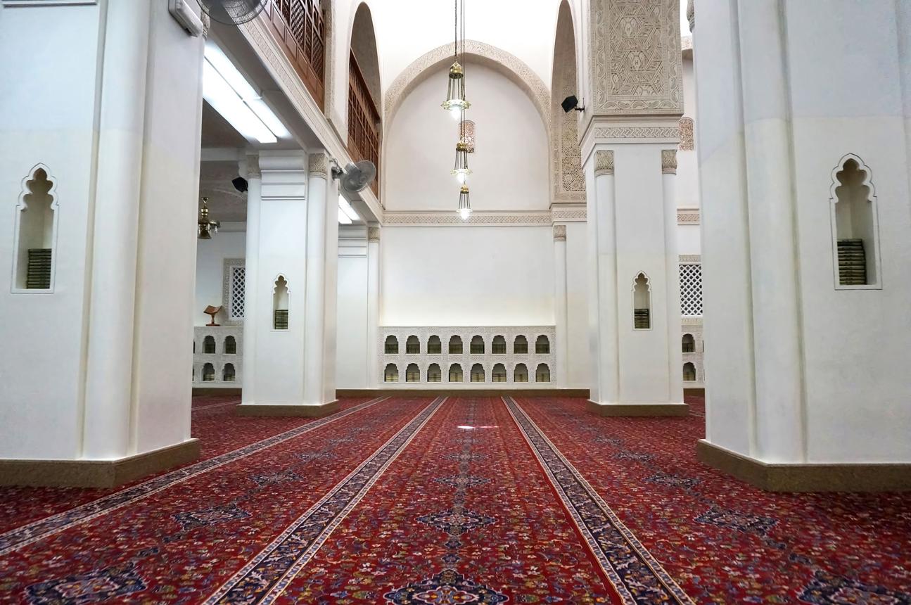 Interior of Masjid al-Qiblatayn