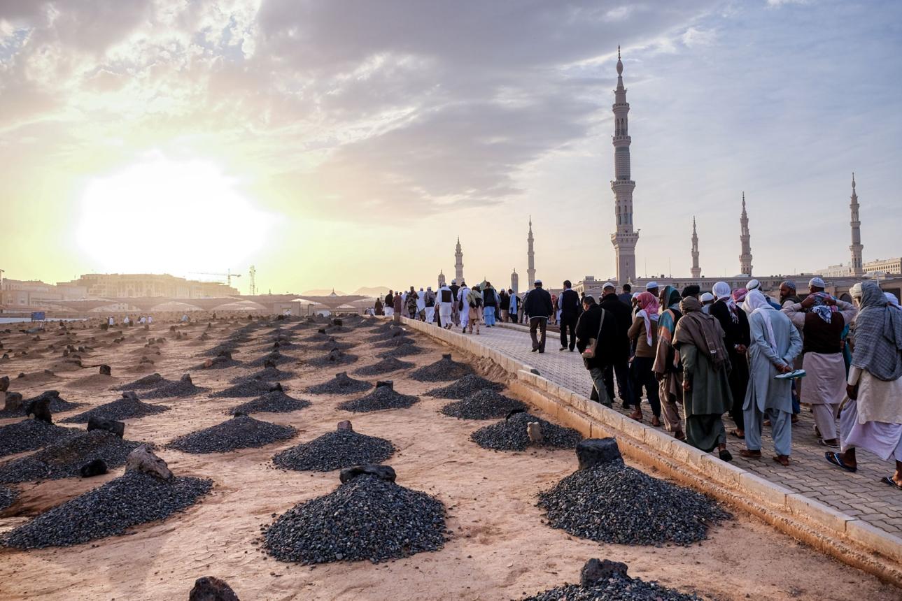 Entrance to Jannat al-Baqi cemetery
