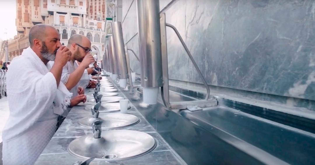 View of Safa and Marwah corridor