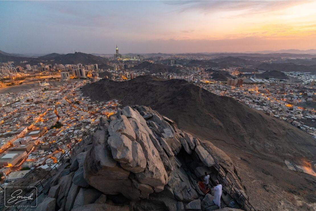 Cave Hira on Jabal al-Nour mountain